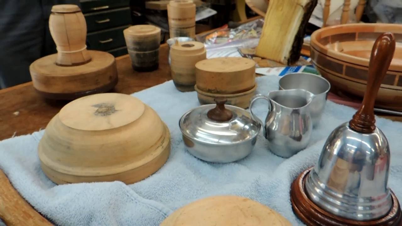 Metal Spinning Using Wood Turned Molds with Jim Kelley