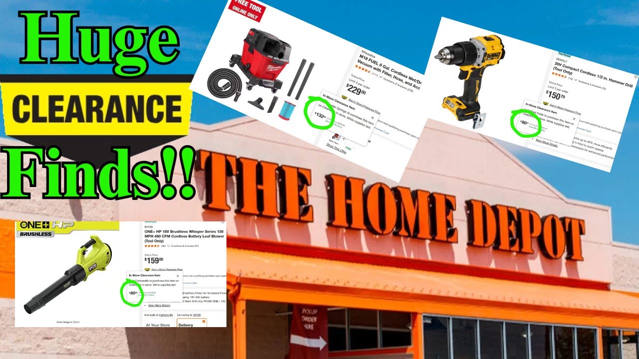 Home Depot Clearance: The Best Deals You Didn't Know About