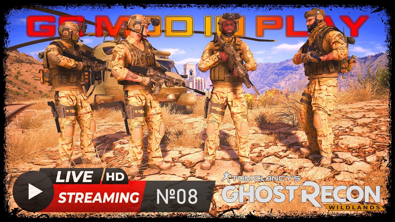 Operação Funkeiro Bocudo em Pucara/P2/Coop/Delta Seals/Ghost Recon Wildlands/Live №08 4K💀
