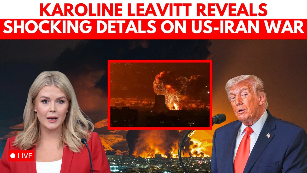 LIVE | Karoline Leavitt's STUNNING Reveal on Escalating Iran War | THIS Is Trump's Plan