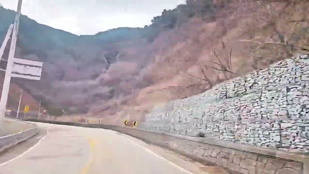 백암온천에서 옥녀당까지 구비구비