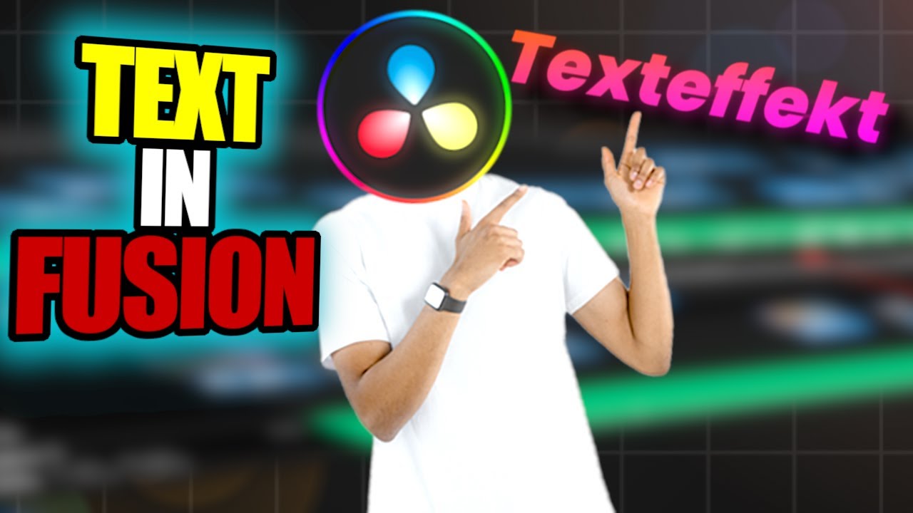 Dieser TEXTEFFEKT macht deine Videos 10x BESSER 🔥 DaVinci Resolve Fusion Tutorial