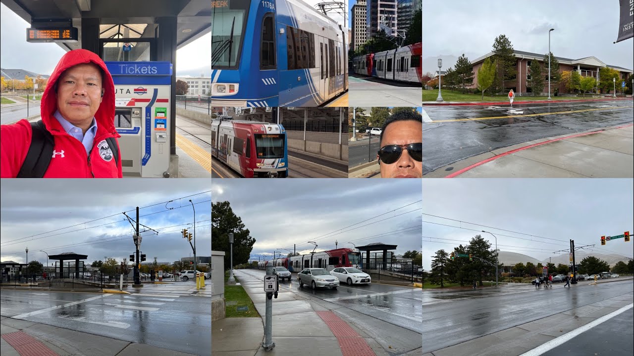 University of Utah South Campus UTA Trax Station
