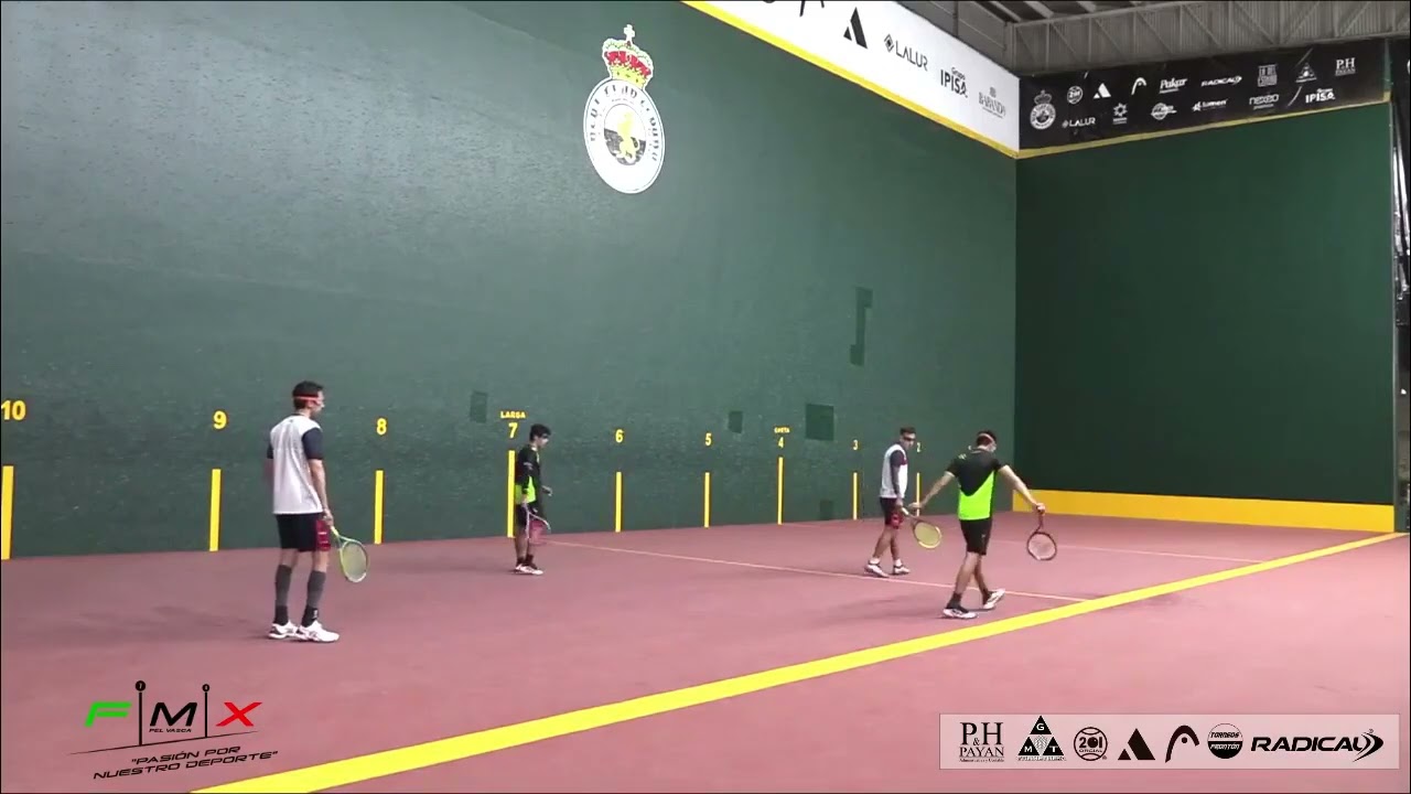 XXI TORNEO INTERNACIONAL DE FRONTENIS REAL CLUB ESPAÑA. GRAN FINAL 