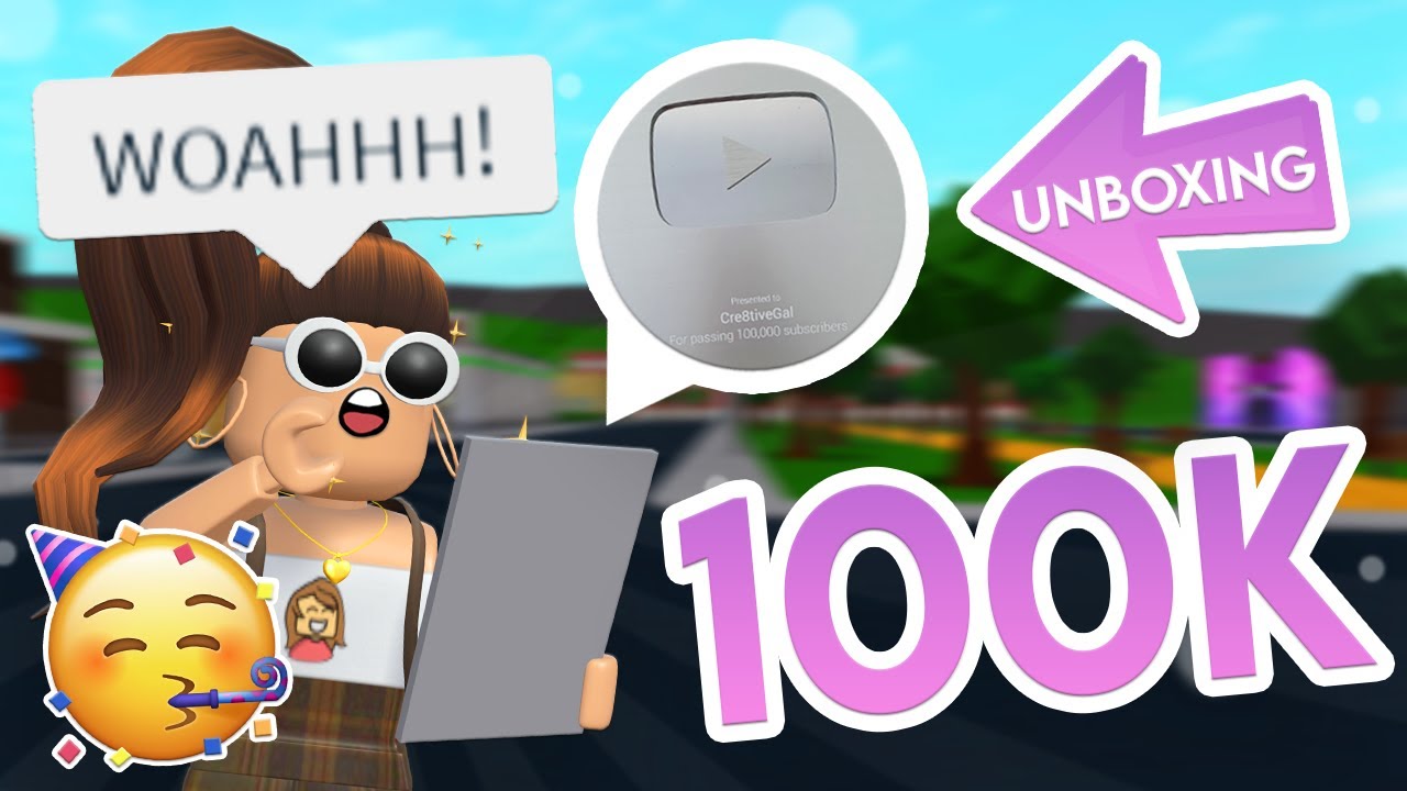 100k PLAY BUTTON UNBOXING!! (FACE REVEAL)