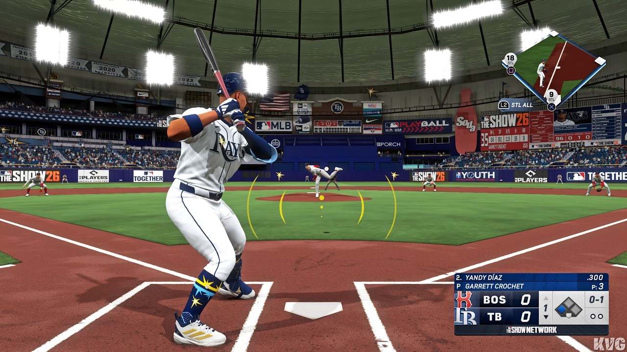 MLB The Show 26 - Бостон Ред Сокс против Тампа Бэй Рейс - Геймплей (PS5 UHD) [4K60FPS]