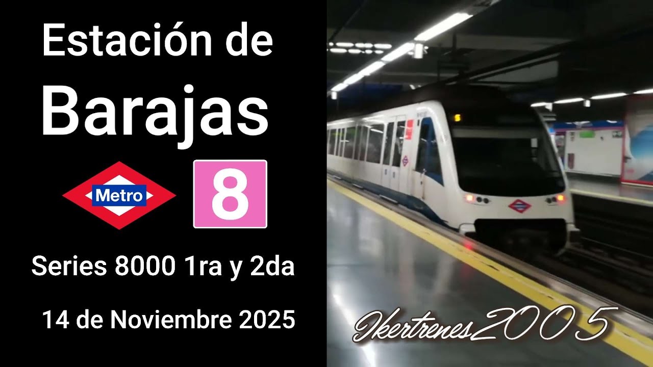 Metro de Madrid | Estación de Barajas | Línea 8