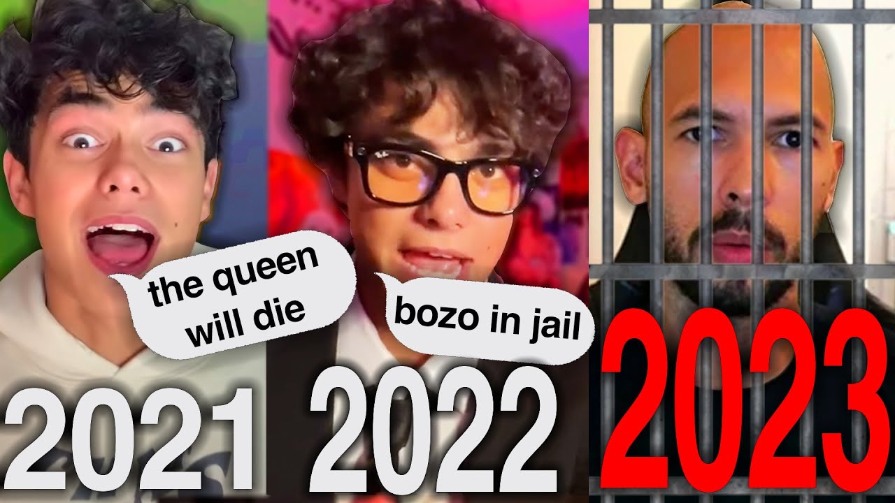 i predicted andrew tate in jail, here's my 2023 predictions...