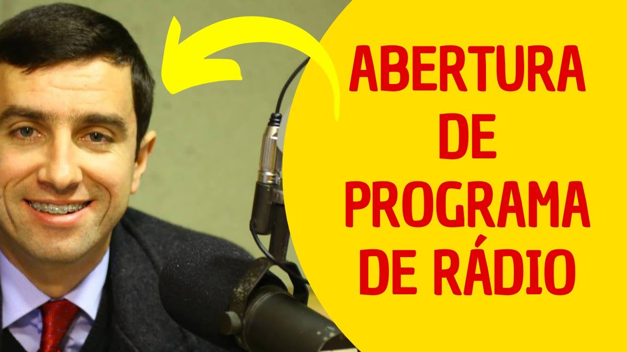Como fazer a abertura de um programa de rádio? Como fazer locução de rádio ao vivo? Locutor de rádio