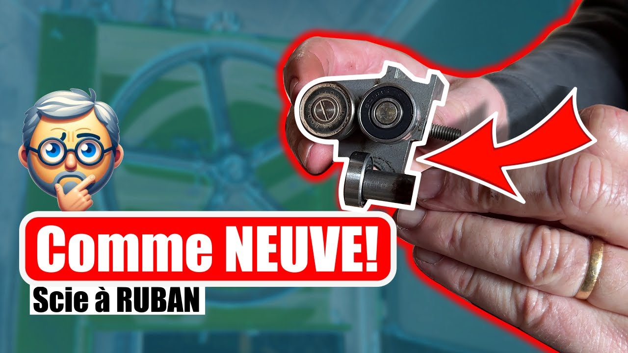 Guide Lame de Scie à Ruban : La Réparation qui Change Tout !