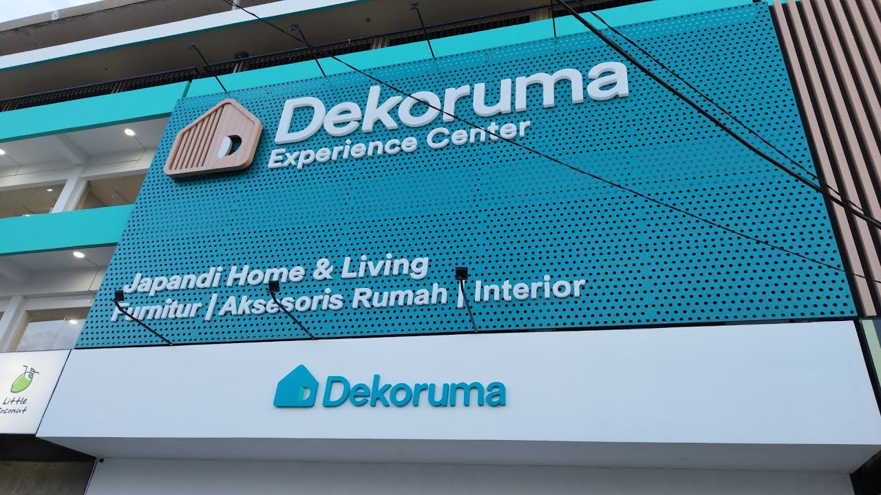Full tour Grand Opening Toko Furniture Dekoruma Experience Center Palembang