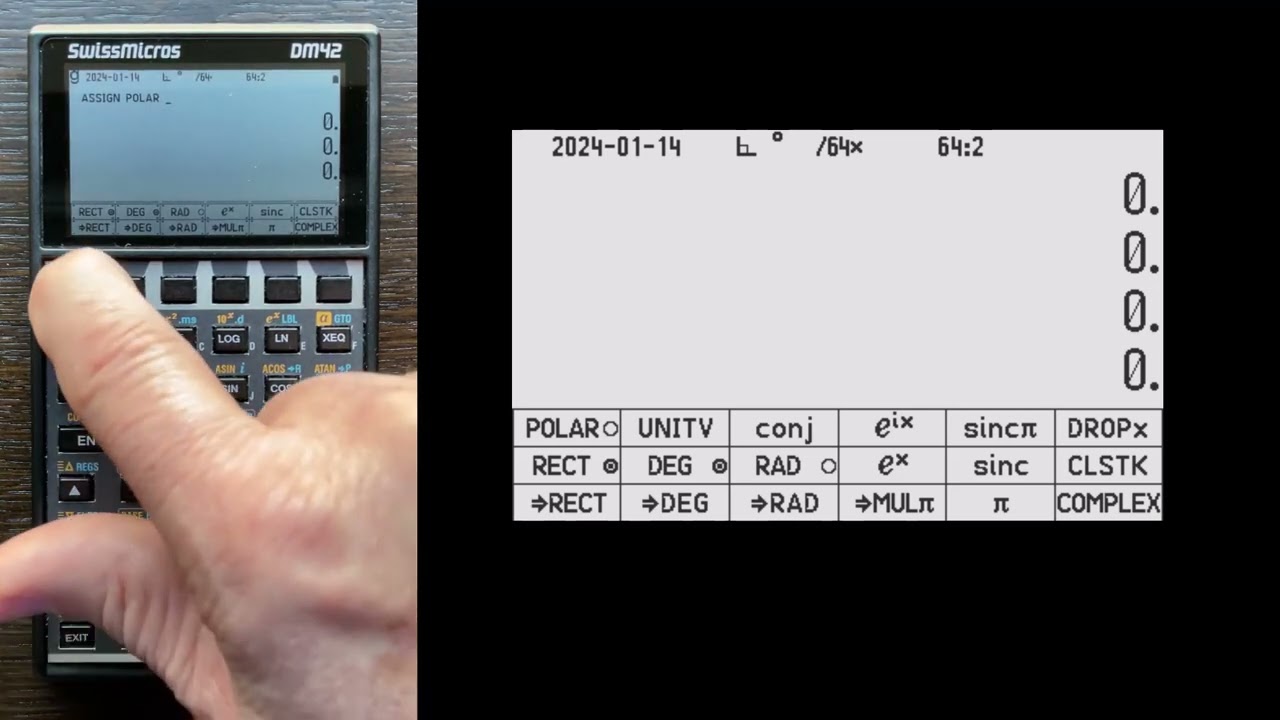 video 3, custom user menu