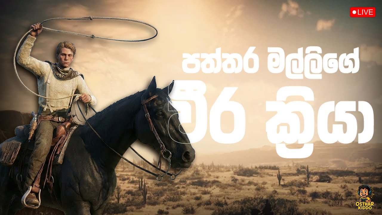 සුපිරි අශ්වයෙක් අල්ලමු 🐎| Luke Madox| Goldstone County