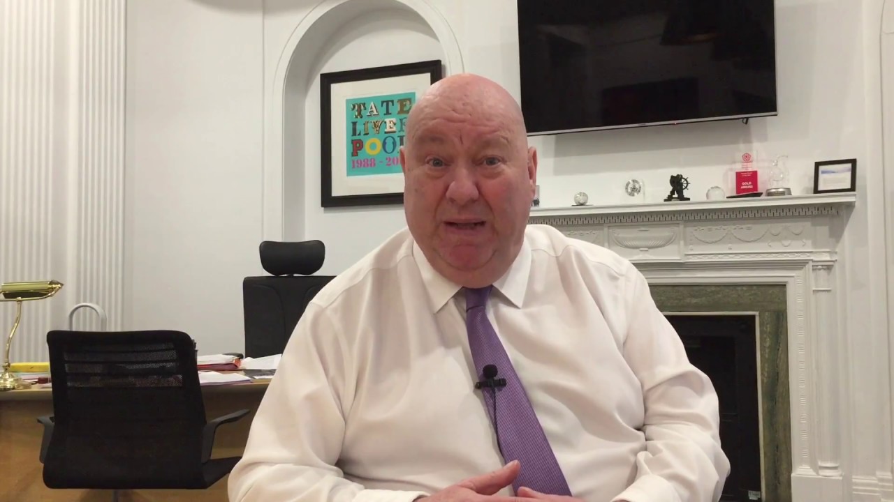 Mayor Anderson on Bramley Moore Dock