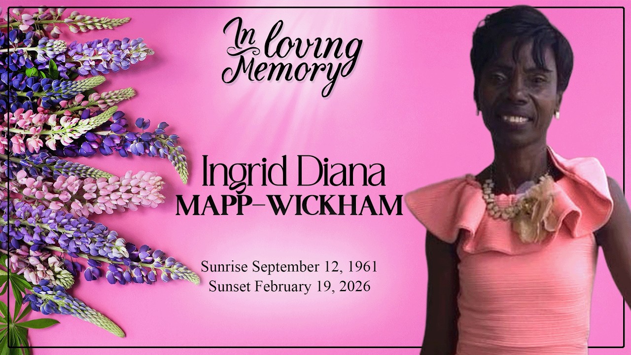 Celebrating the Life of Ingrid Diana Mapp-Wickham