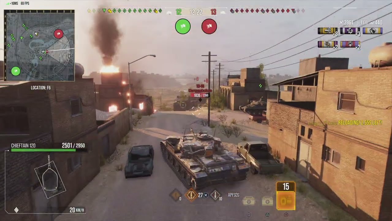 WoT Console | Cold War | Chieftain 120 | 14,187DMG 4 Kills