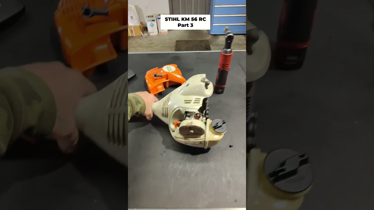 Как починить не заводящуюся бензопилу STIHL KM 56 RC | Полная разборка и ремонт. Часть 3.