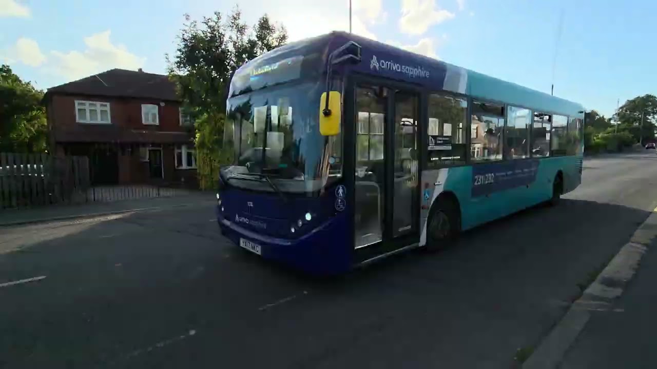 Bus Spotting in Wakefield Arriva Sapphire E200 MMC 1074 (YX17 NKC) Route 425 Bradford to Wakefield