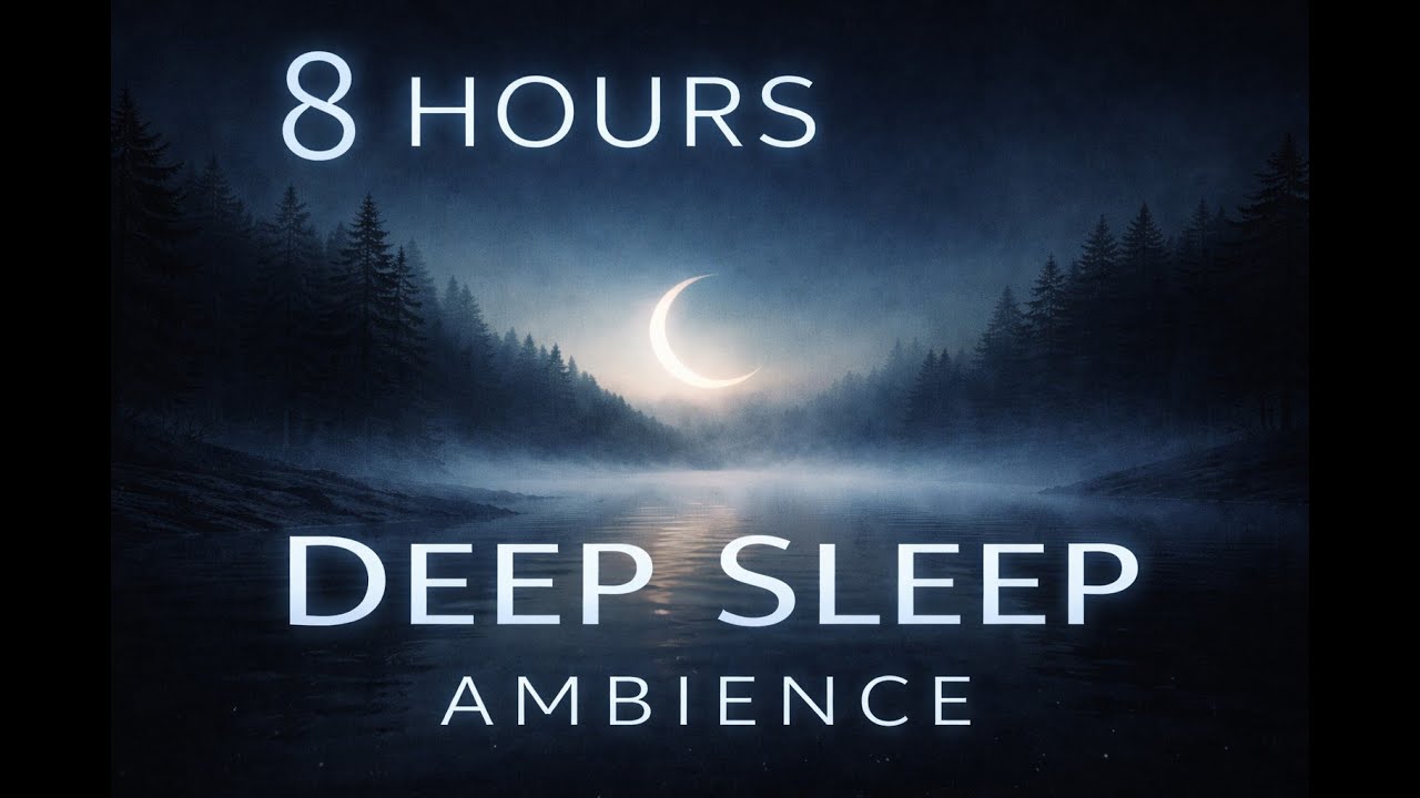 Deep Night Focus • 8 Hours of Ambient Stillness | Focus Node