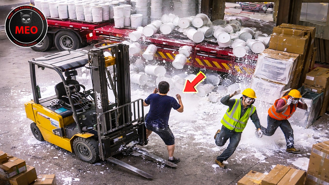 Most Ridiculous Worker Mistakes Caught on Camera (P4)