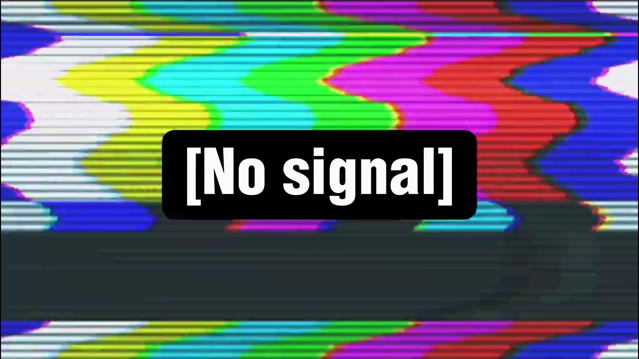 Very distorted Glitching tv effect | made by me! ＾V＾