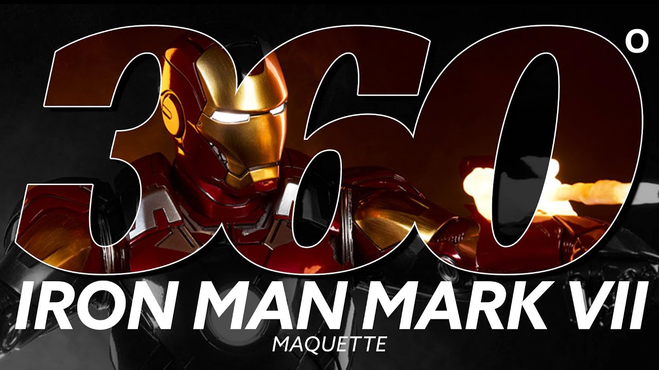 Iron Man Mark VII Maquette by Sideshow Collectibles | 360°