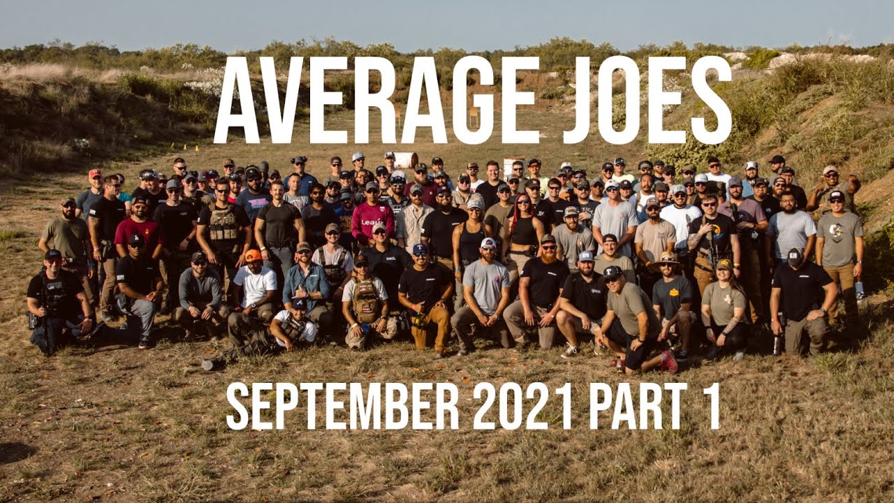 Average Joes Range Day: September 2021 Part 1