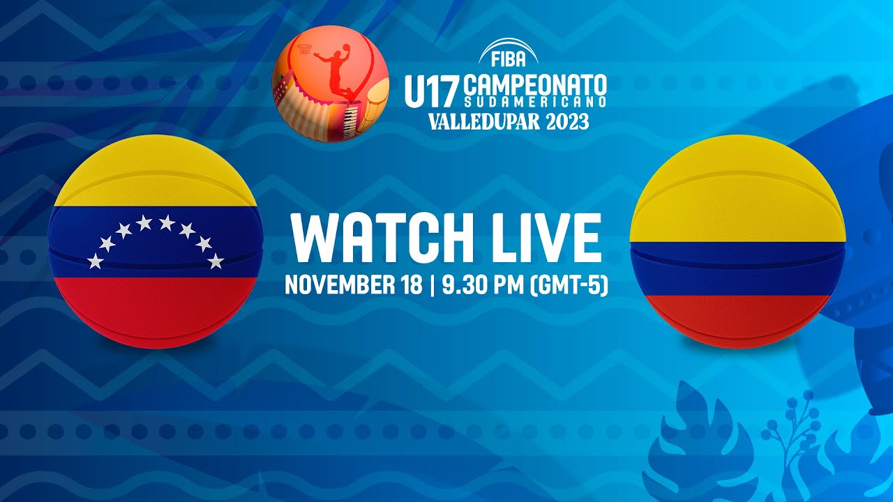 Venezuela v Colombia | Full Basketball Game | FIBA South American U17 Championship 2023