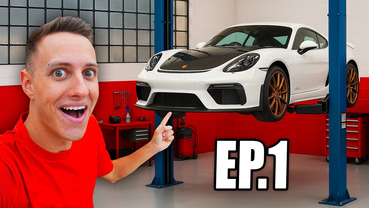 INIZIAMO il PROGETTO PORSCHE GT4 da PISTA EP.1
