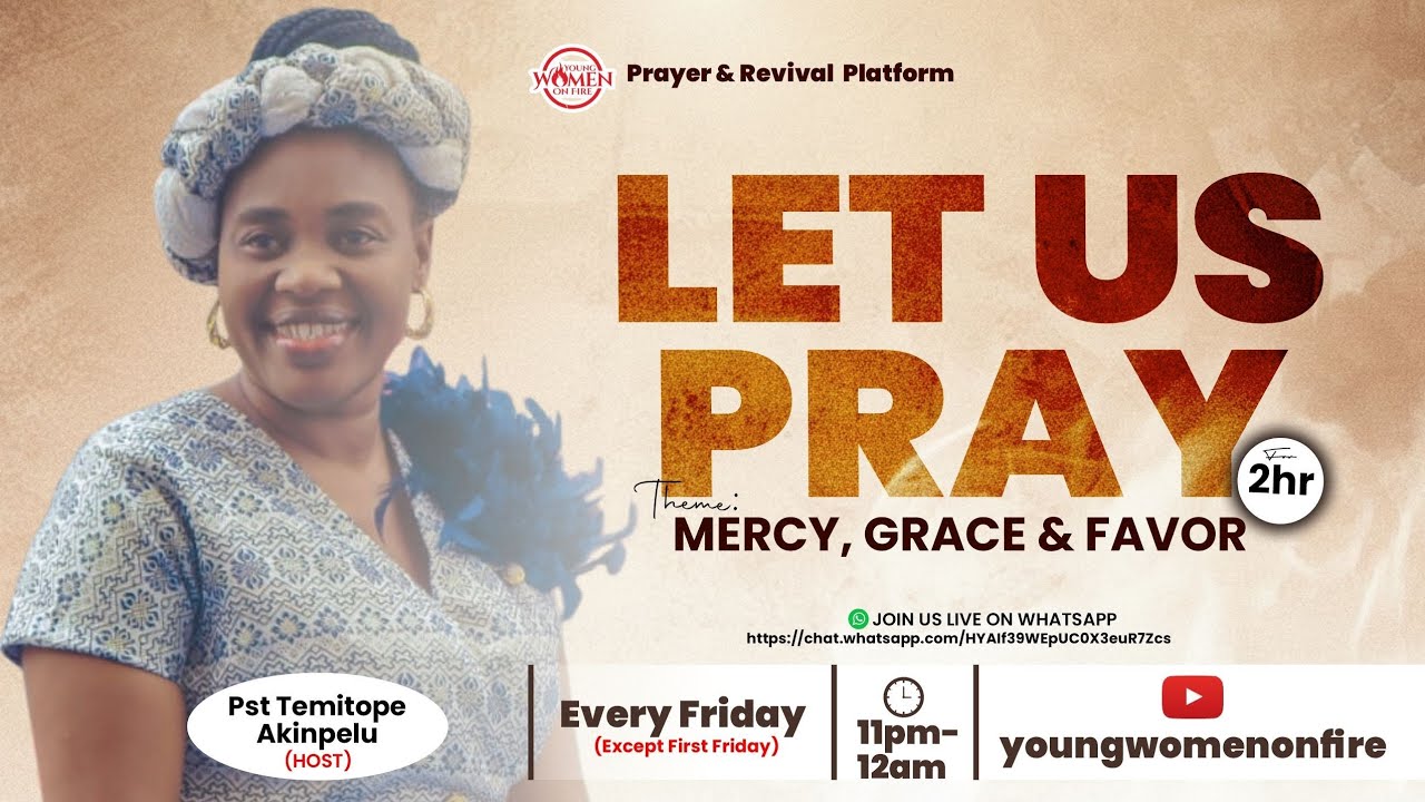 YOUNG WOMEN ON FIRE PRAYER AND REVIVAL MEETING 