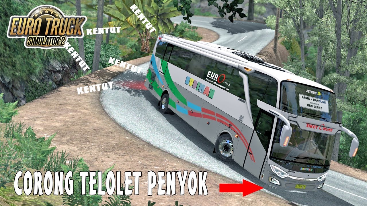 Extreme Road, Ketangkasan Driver Budiman Saat Menjelajah Jalur Extreme | ETS2 Mod Indonesia
