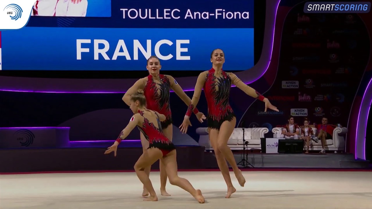 Women's group France - 2019 junior Europeans, all-around final