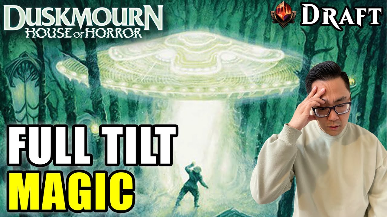 These Games Were Unbelievably Ridiculous! | Duskmourn Draft | MTG Arena