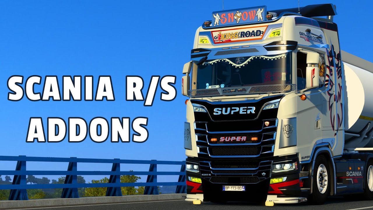 ETS2 1.45 SCANIA V8  MOD TUNING MUST HAVE SCANIA NEXT GEN