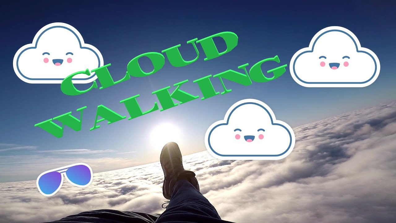 First Time Above The Clouds On A Paramotor !!!