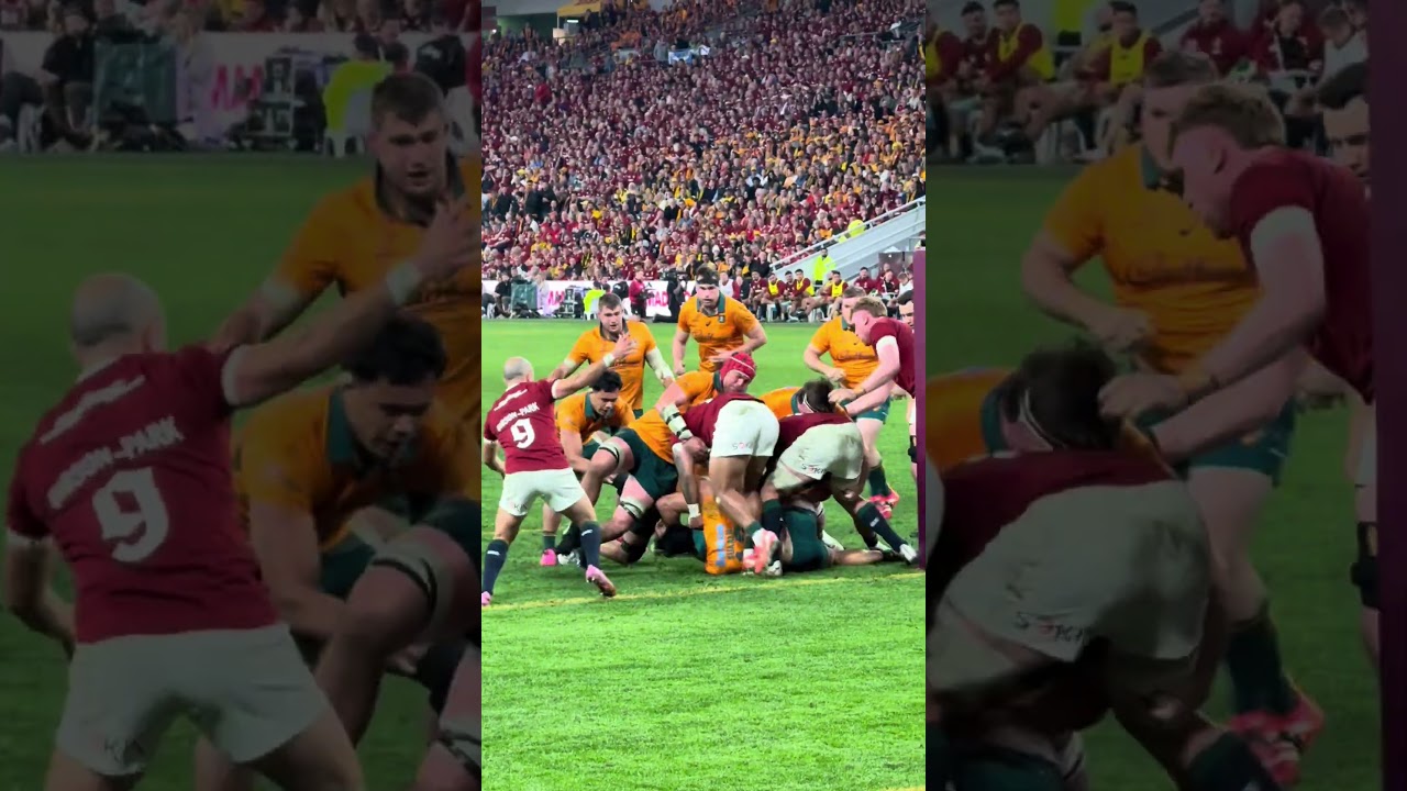 British and Irish Lions, Brisbane 1st Test! 