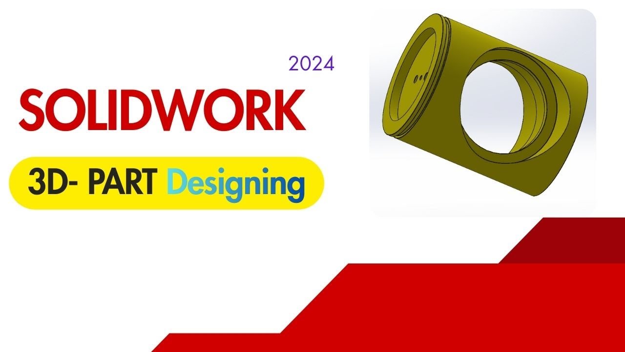 SolidWorks CNC & VMC Part Designing Tutorial | Machining Ready 3D Model Step by Step