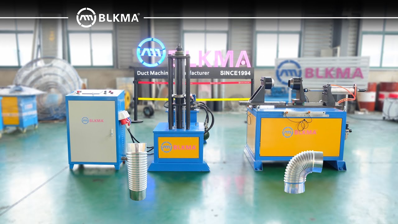 BLKMA® Bellows Tube Machine & Bellows Tube Bending Machine / Bellows Metal Tube Forming Machine
