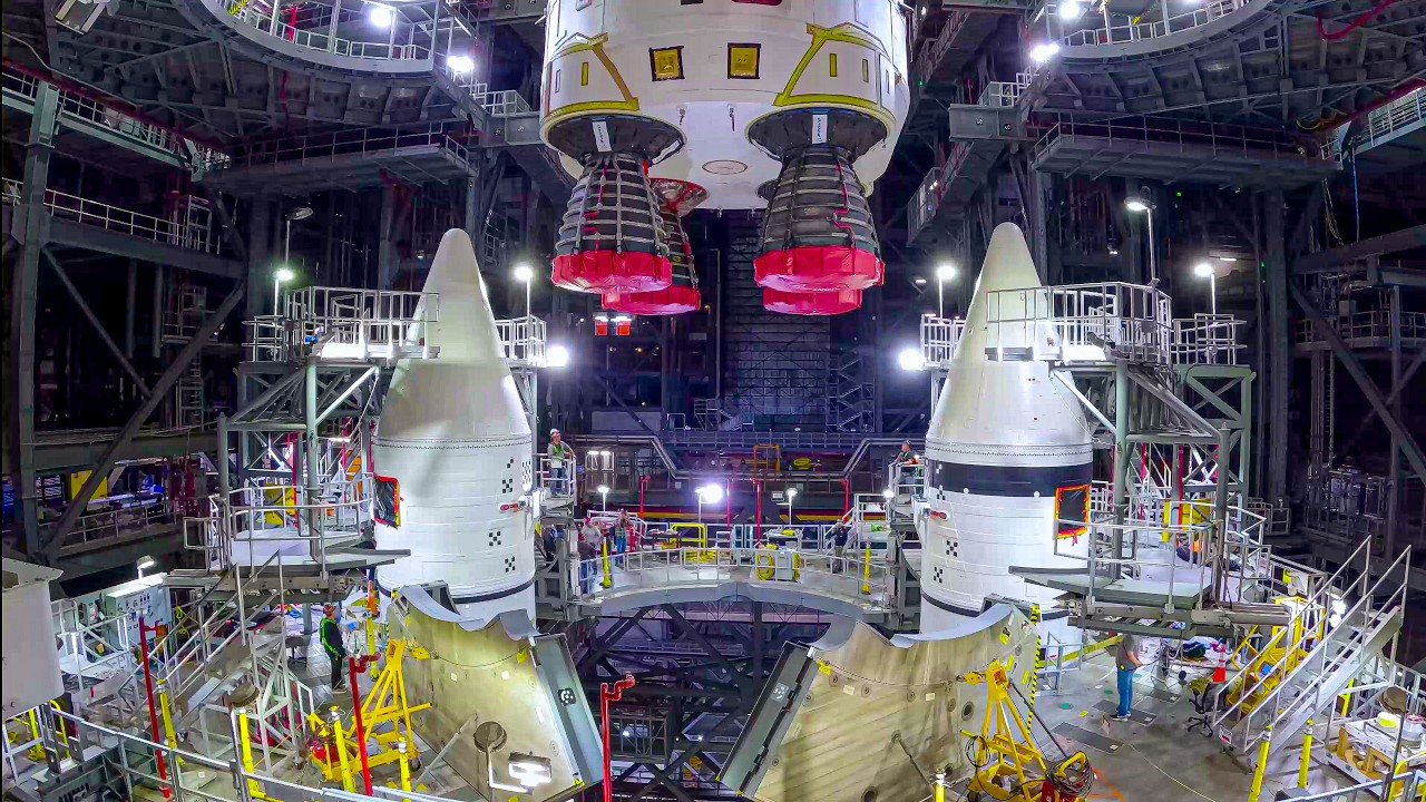 NASA SLS Resource Reel December 2025: Building the Rockets for Artemis II & III