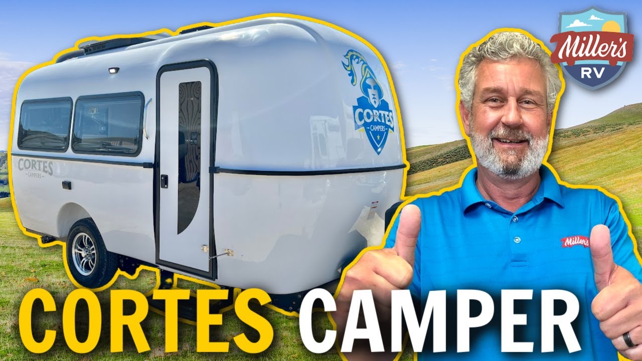 2023 Cortes Campers 17-foot  Small Travel Trailer | FULLY Fiberglass Travel Trailer!