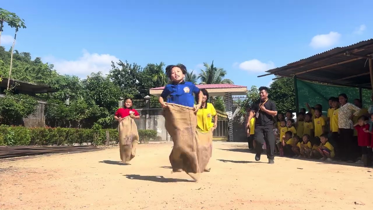 Sack Race by Junior Girls 