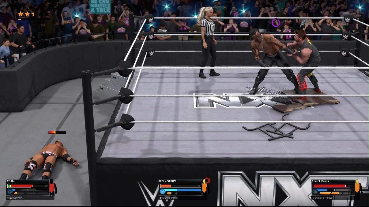 Nxt 2: Kylian vs Dereck Evans vs Ricky Saint