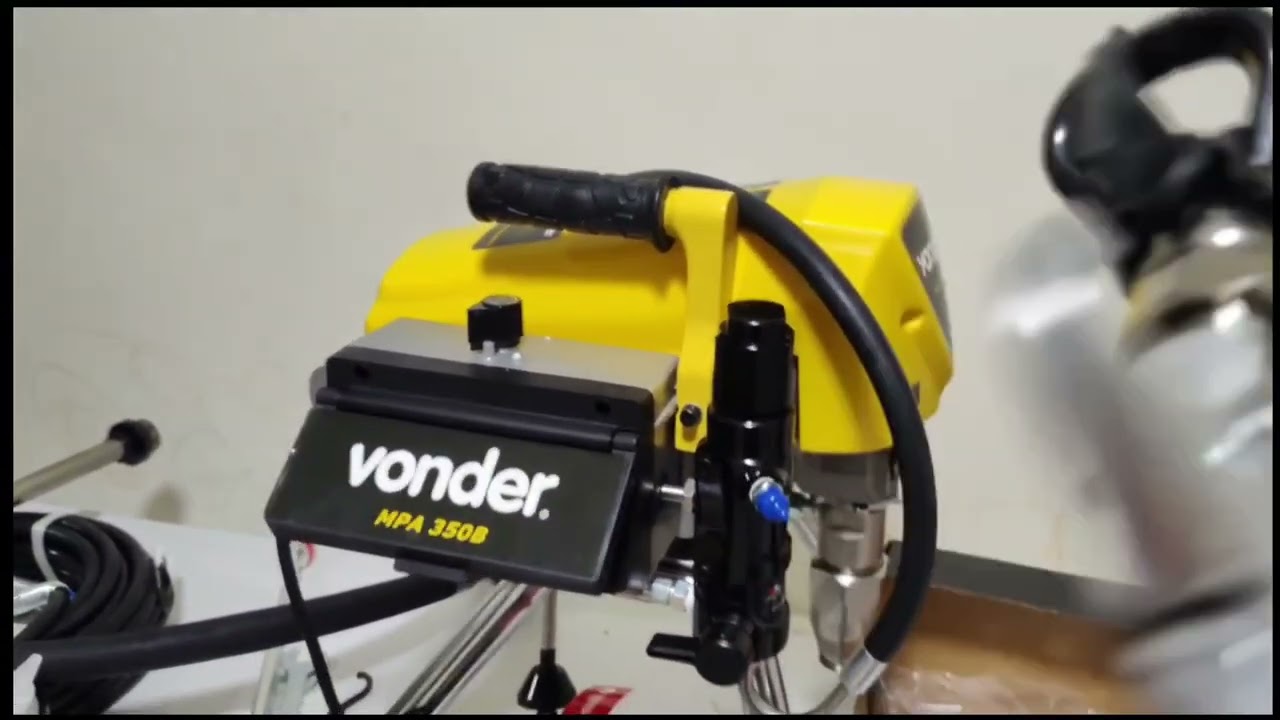 airless vonder mpa 350b, primeiras impressões