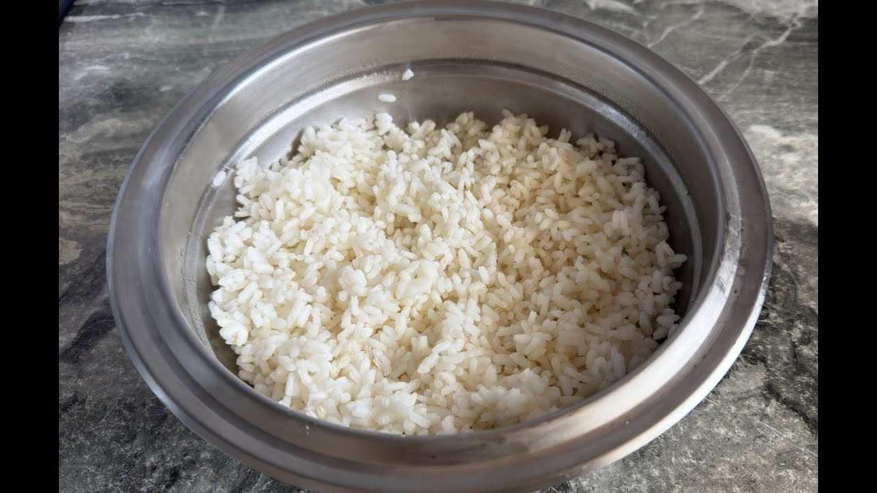 Quitar almidón al arroz