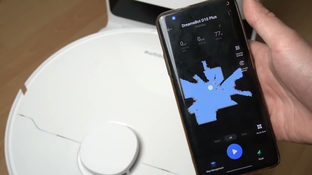 DREAME D10 Plus – Emiş Gücü Nasıl Yüzeye Göre Otomatik Ayarlanır