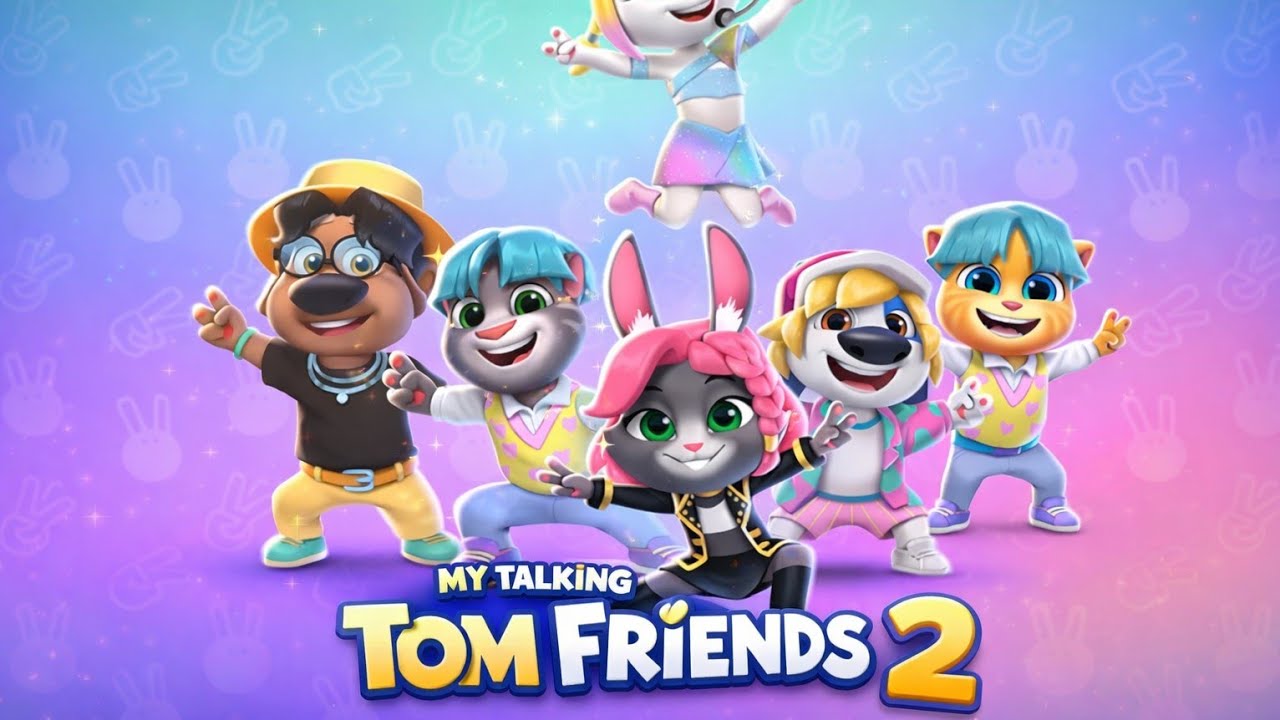 Talking tom friends 2 game video ॥ my talking tom friends game video