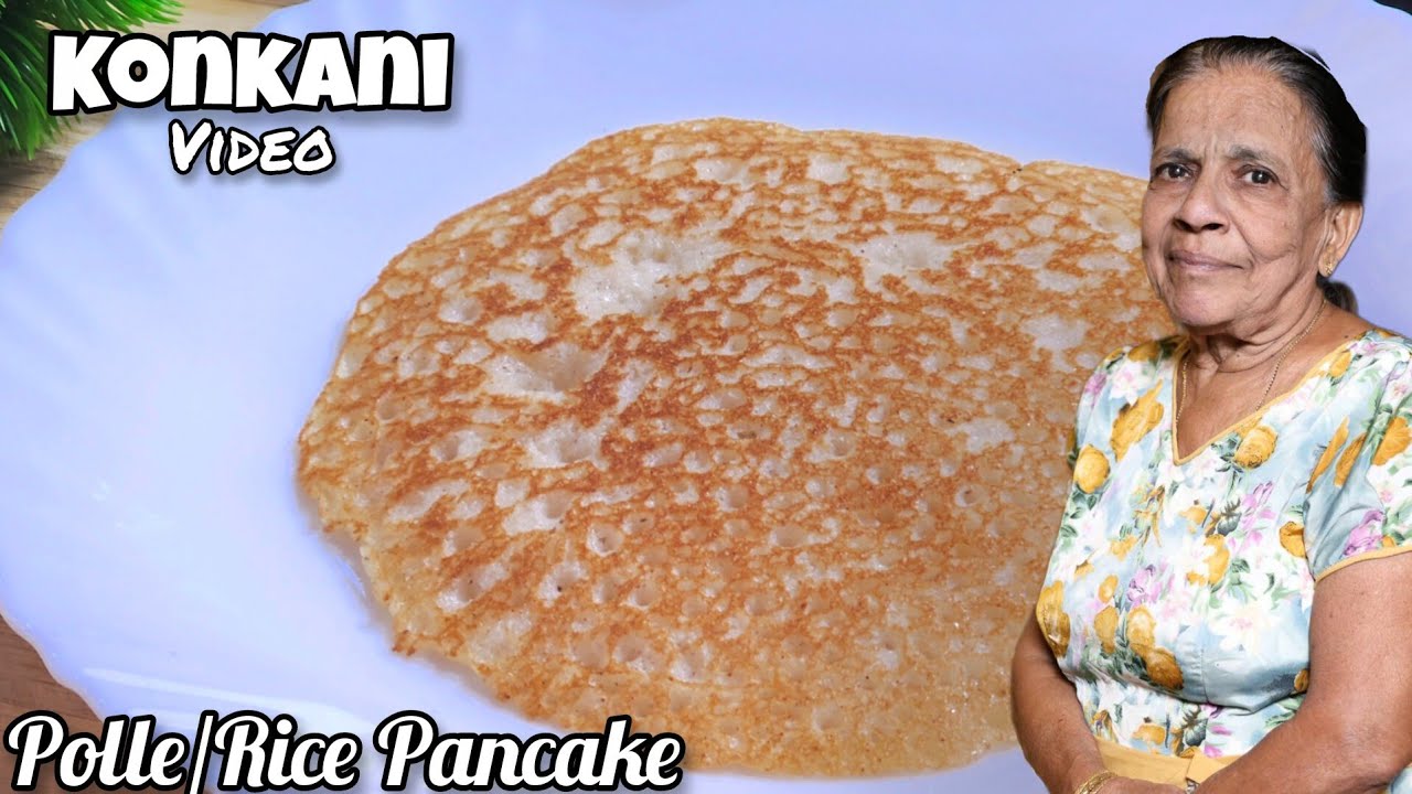 Goan Toddy Polle Recipe | Toddy Rice Pancakes | By Chef Pinto's Mom 