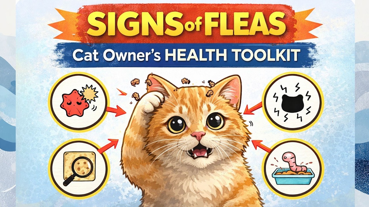 Signs of Fleas in Cats | Cat Owner’s Health Toolkit