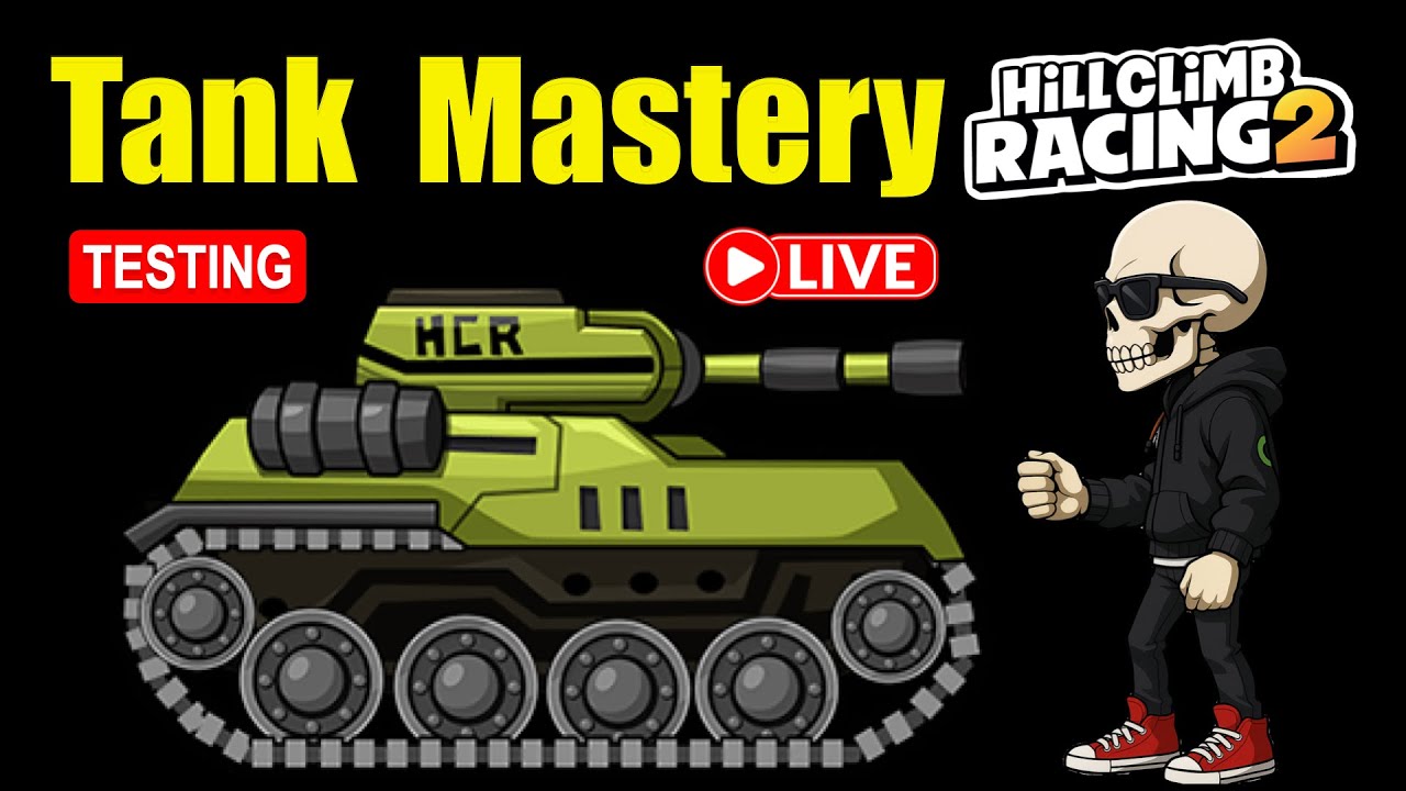 Hill Climb Racing 2 - Tank Mastery - Testing Live