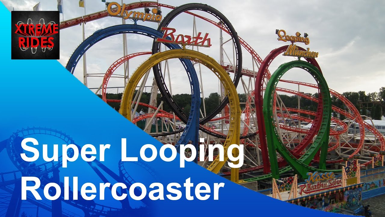 Super Looping Rollercoaster: Olympia Looping Barth Offride, Bonn Germany